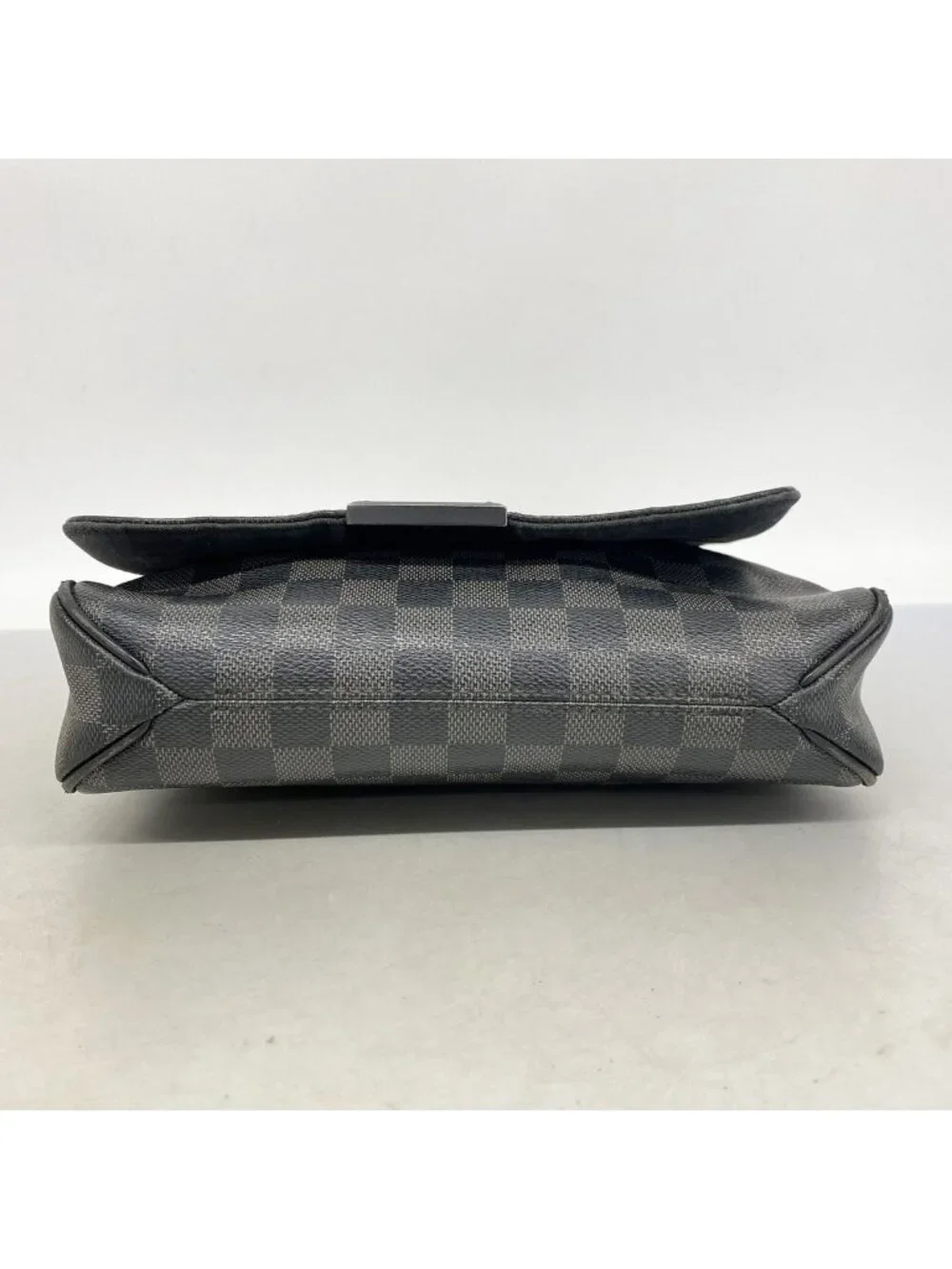Louis Vuitton Shoulder Bag Damier Graphite District PM Gray Black